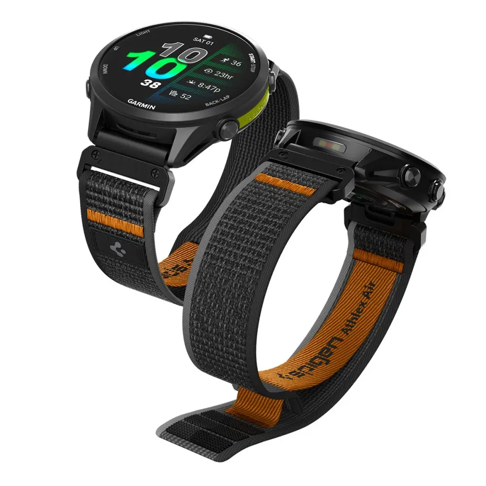 Athlex Air Garmin Fenix 6 Active Black Orange