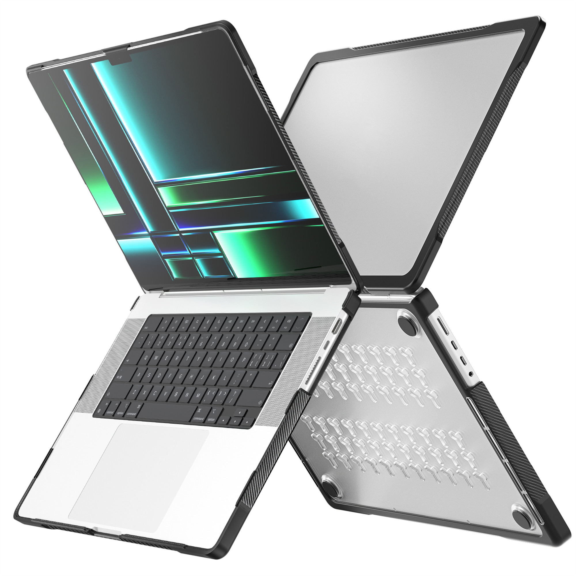 MacBook Pro 14 2021 Stöttåligt Hybrid-skal