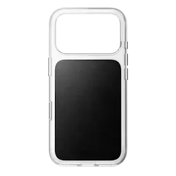 iPhone 18 Pro Clear Leather Case MagSafe Black