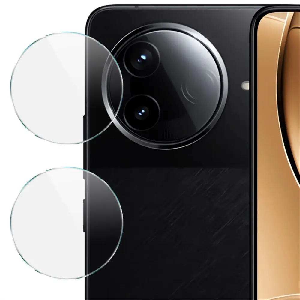 2-pak Hærdet Glas Linsebeskytter Xiaomi Poco F7 Ultra Gennemsigtig