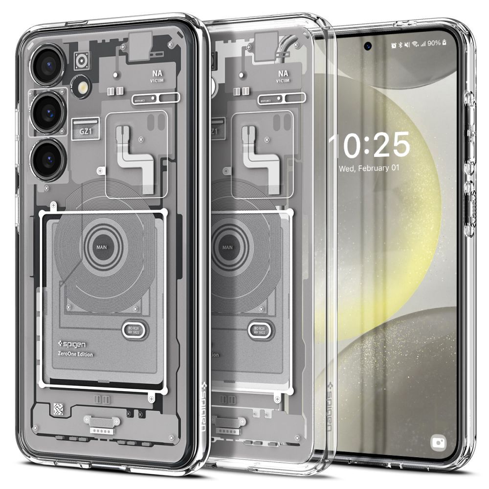 Spigen Deksel Ultra Hybrid Samsung Galaxy S24 Zero One White