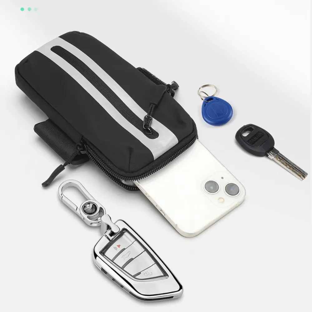 Vattenresistent Universalt Sportarmband med reflex lila