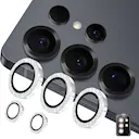 Glitter Linsebeskytter Aluminium Samsung Galaxy S26 Ultra Sølv