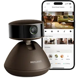 Scout Smart AI Husdjurskamera HD 1080p, Svart