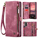 Multi-slot Mobiltaske Samsung Galaxy A17 Rød