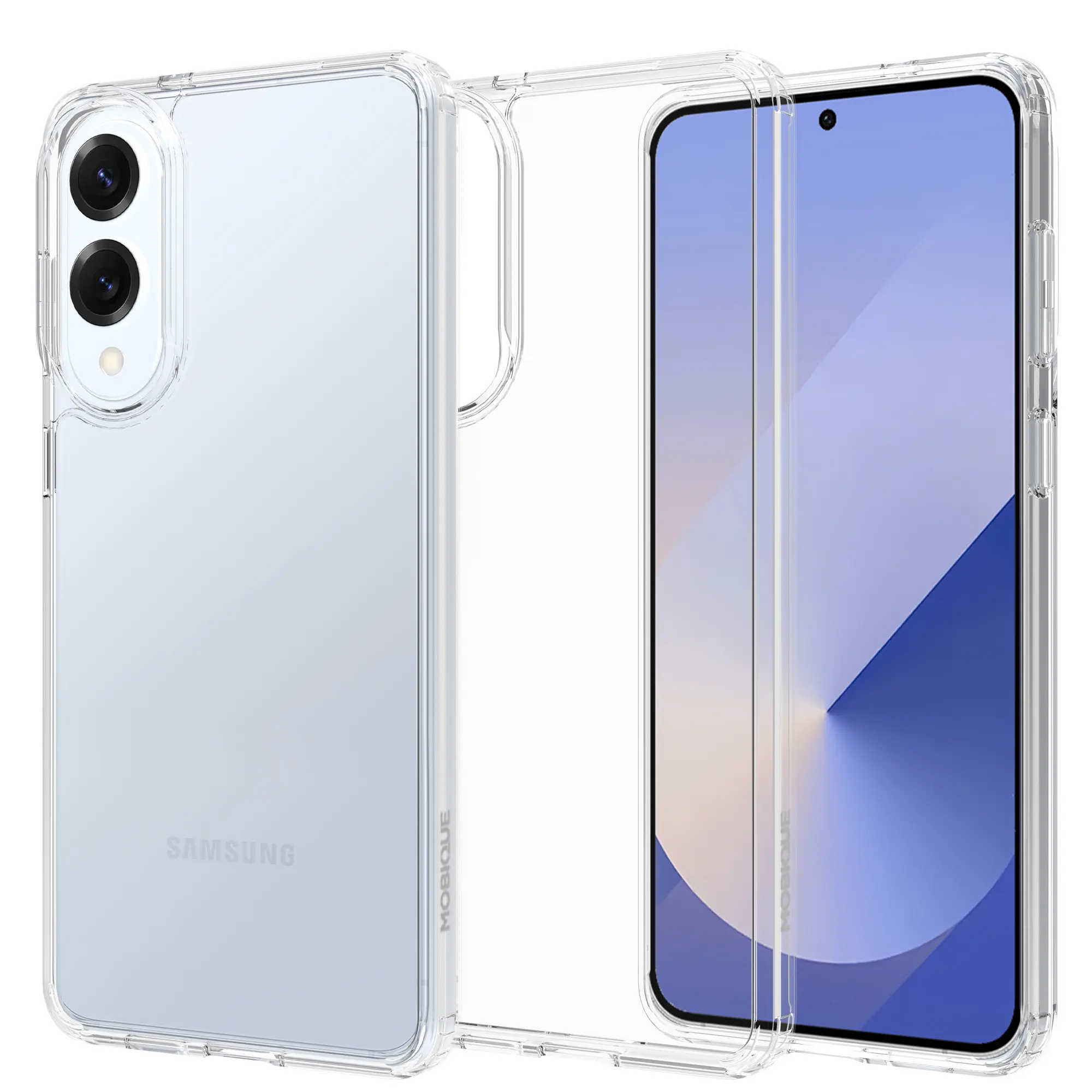 Hybridcover Samsung Galaxy S25 Edge Gennemsigtig