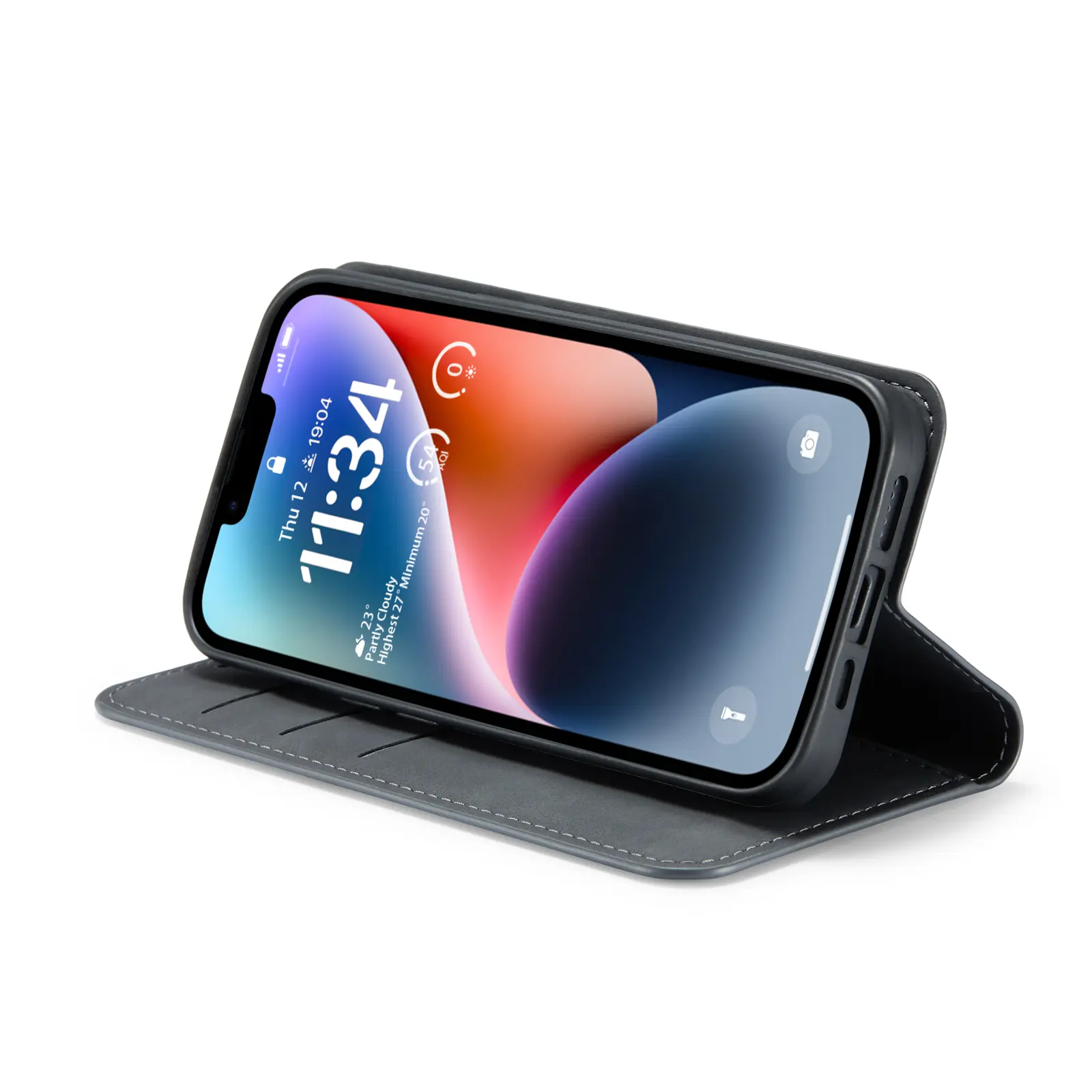 iPhone 13 Slim Mobilfodral Svart
