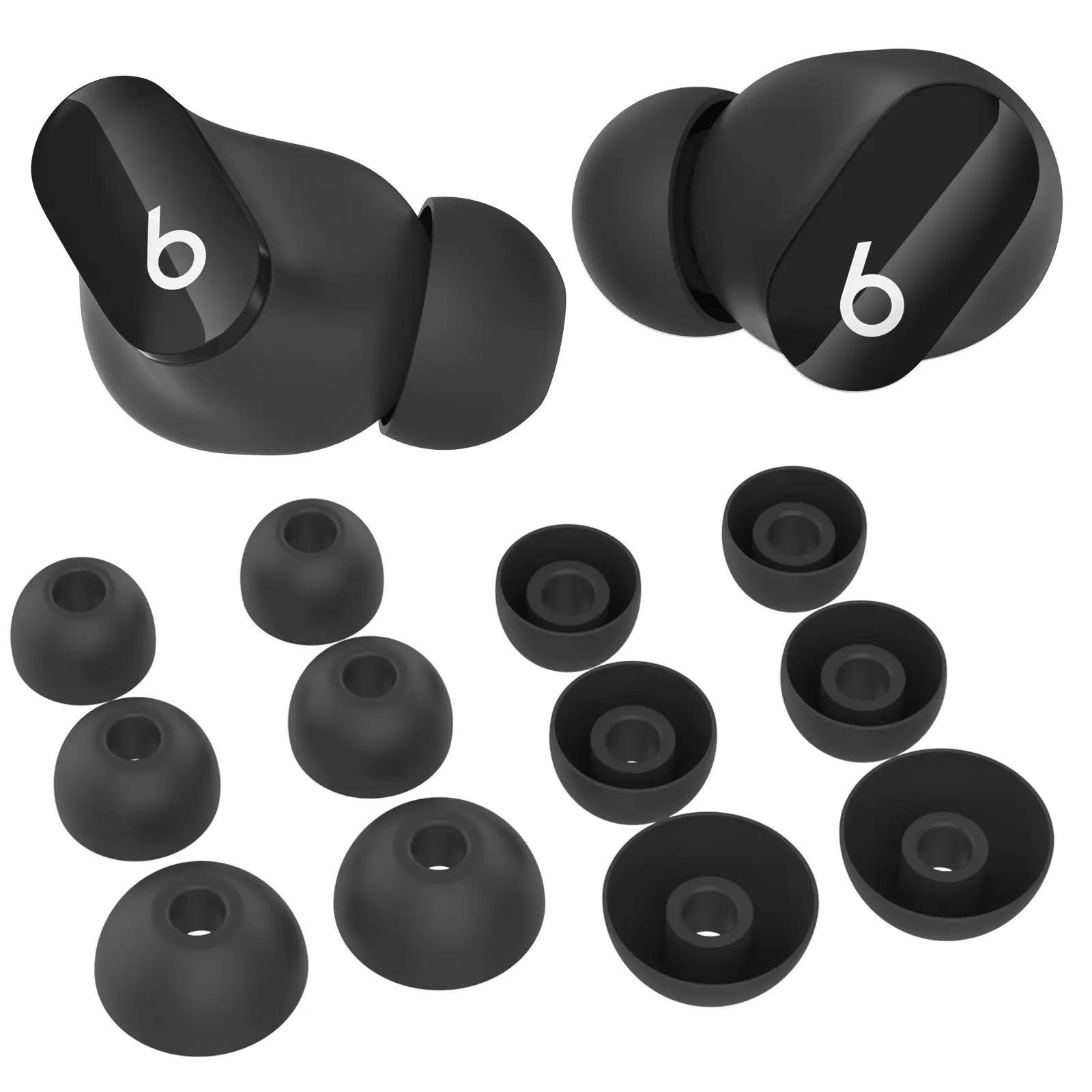 Ear Tips (3-pack) Beats Studio Buds Svart