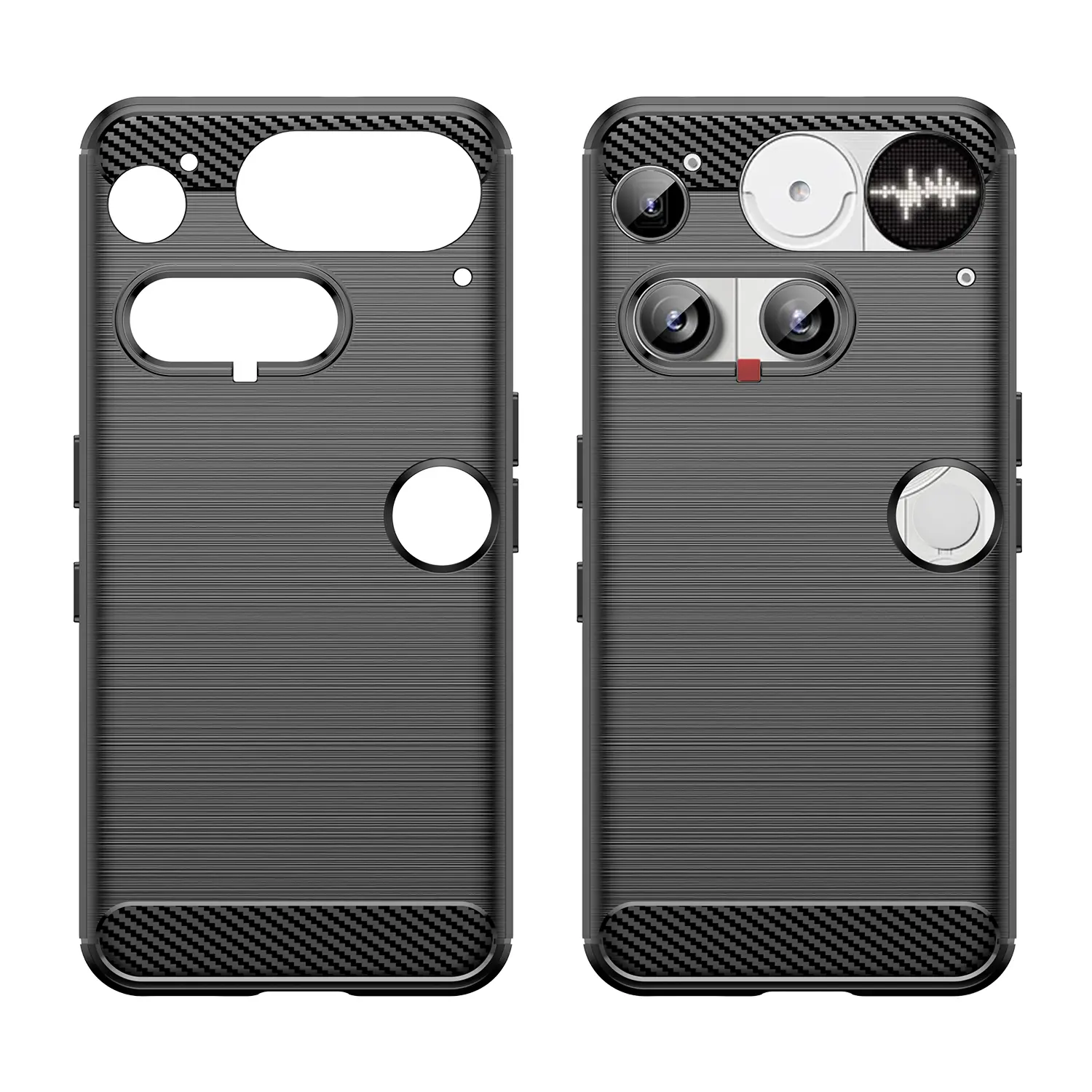 Nothing Phone 3 Skal TPU Brushed Svart