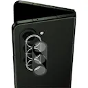 Samsung Galaxy Z Fold 5 Kamerabeskyttelse i glas, Sort