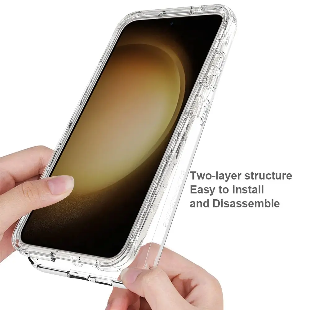 Full Cover Skal Samsung Galaxy S24 Genomskinlig