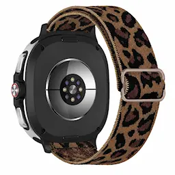 Elastinen Nailonranneke Samsung Galaxy Watch 8 40mm Leopardi