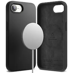 Silicone Magnetic Case iPhone 17e Black