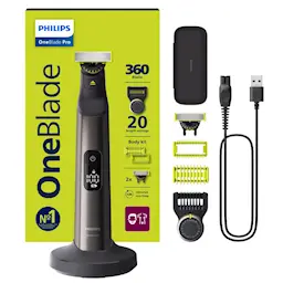 OneBlade Pro 360 ansikts- og kroppstrimmer QP6652/61
