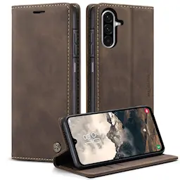 Slim Plånboksfodral Samsung Galaxy A17 Brun