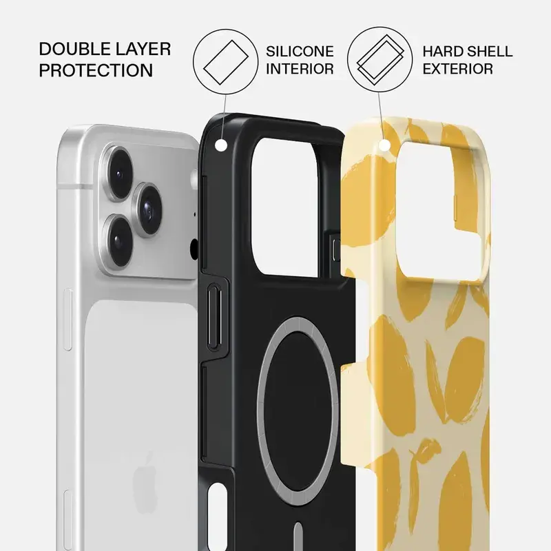 Tough MagSafe Case iPhone 18 Pro Lemon Tart