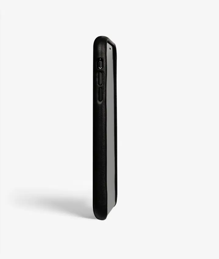 Street Collection iPhone X/XS Wrapped Egdes Nappa Black