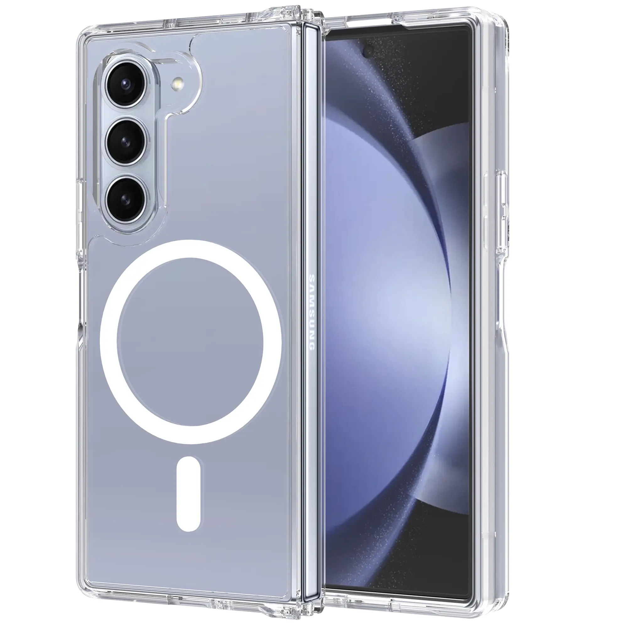 Hybridskal MagSafe Samsung Galaxy Z Fold 6 Genomskinlig