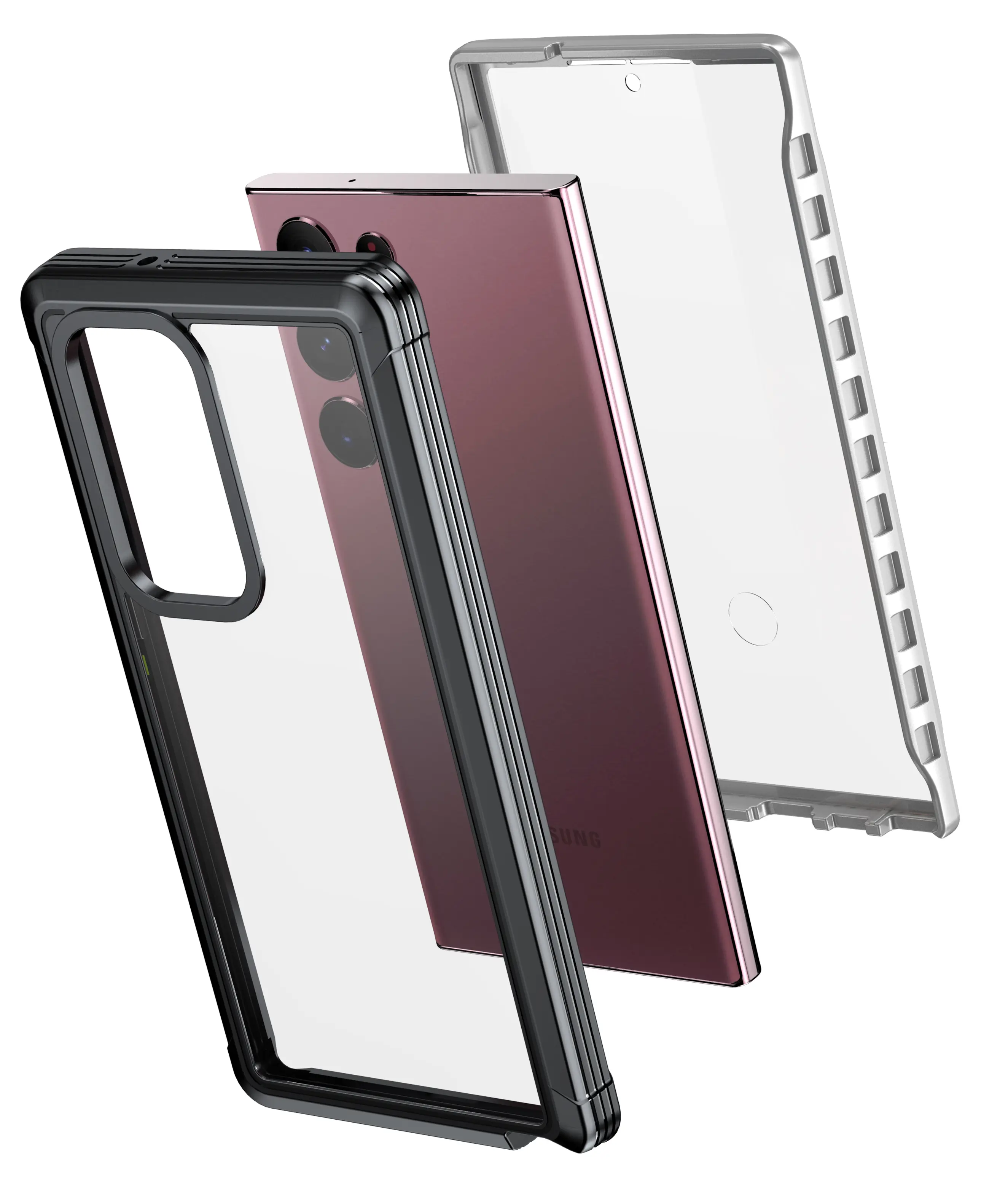 Premium Full Protection Case Samsung Galaxy S23 Ultra Svart