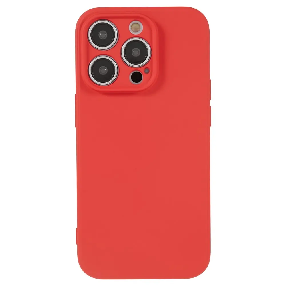 iPhone 15 Pro Mobilcover i TPU, Rød