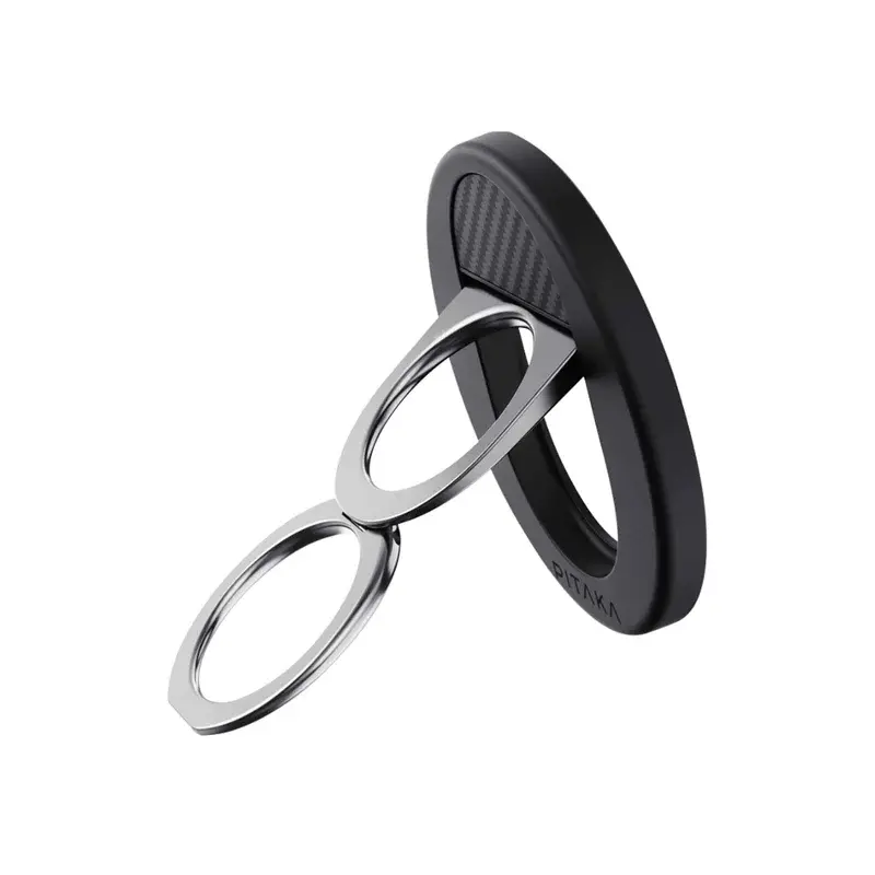 MagEZ Grip - MagSafe Mobilholder i aramidfiber, Svart