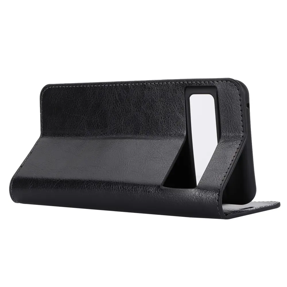 Mobilfodral Äkta Läder Google Pixel 8 Pro Svart