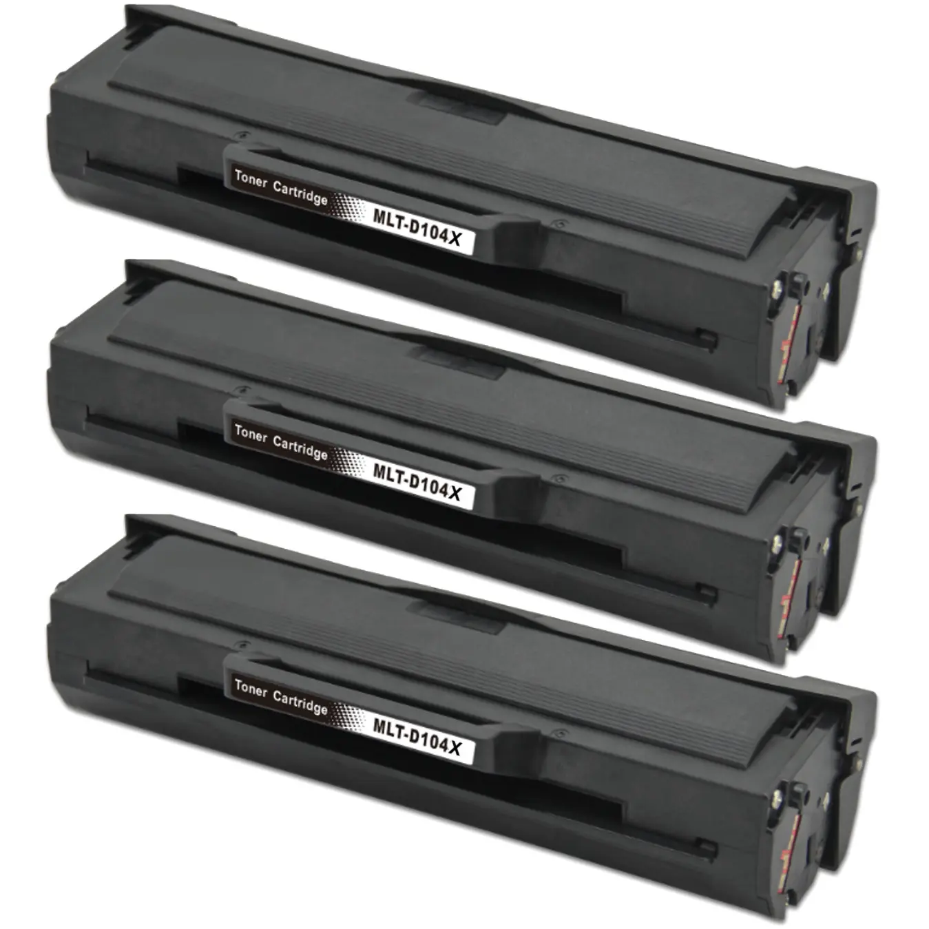 3-pack Kompatibel toner - ersätter Samsung MLT-D1042X - svart, 1500 sidor