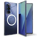 Slim Magnetic Case Samsung Galaxy Z Fold 7 Clear