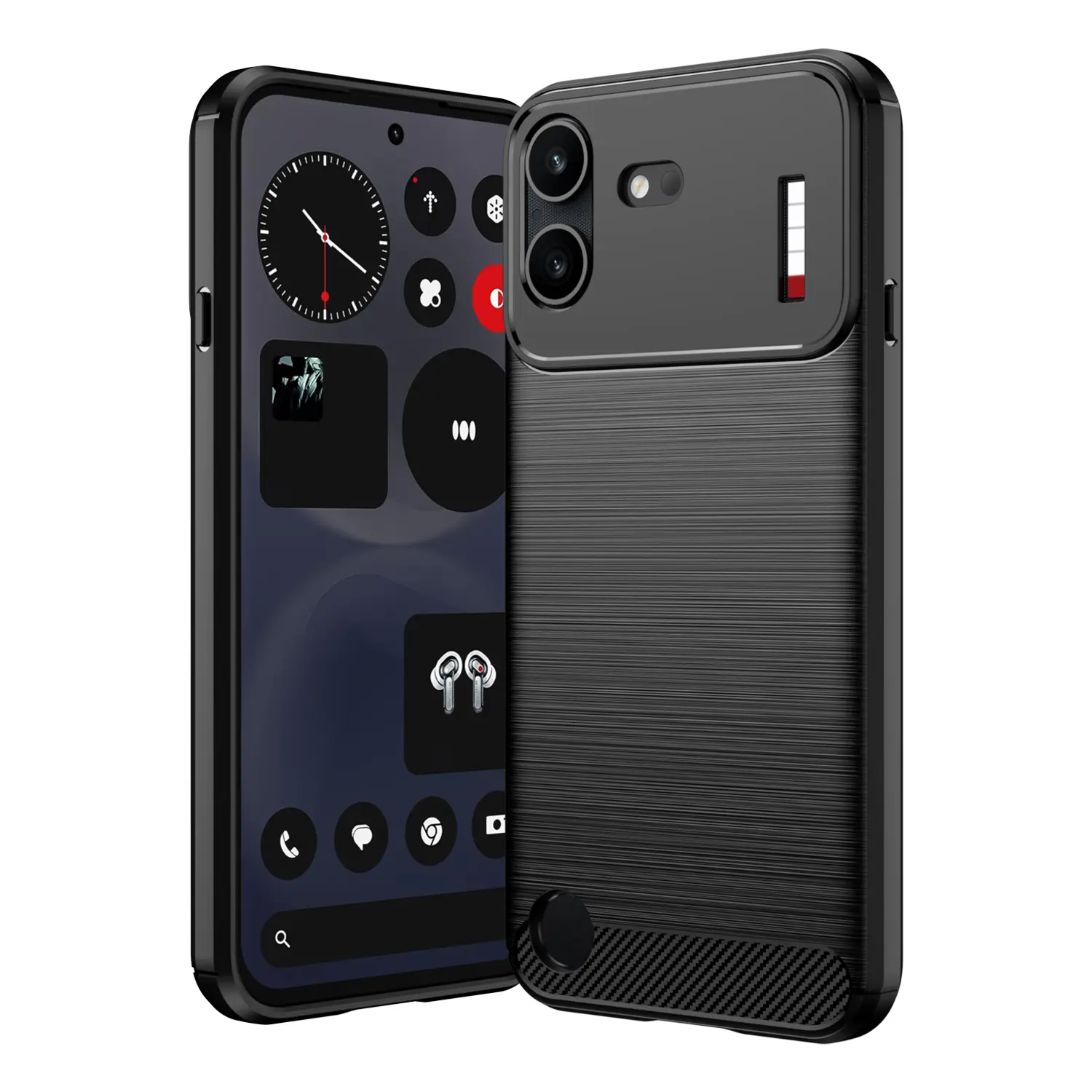 Nothing Phone 4b Skal TPU Brushed Svart