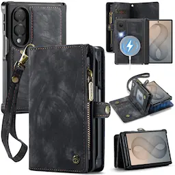 Multi-slot Plånboksfodral Samsung Galaxy Z Fold 8 Grå
