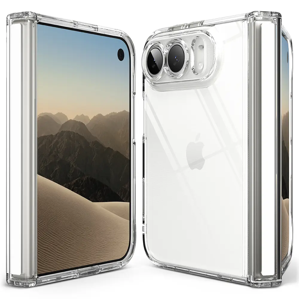 Fusion Flap Case iPhone Duo Clear