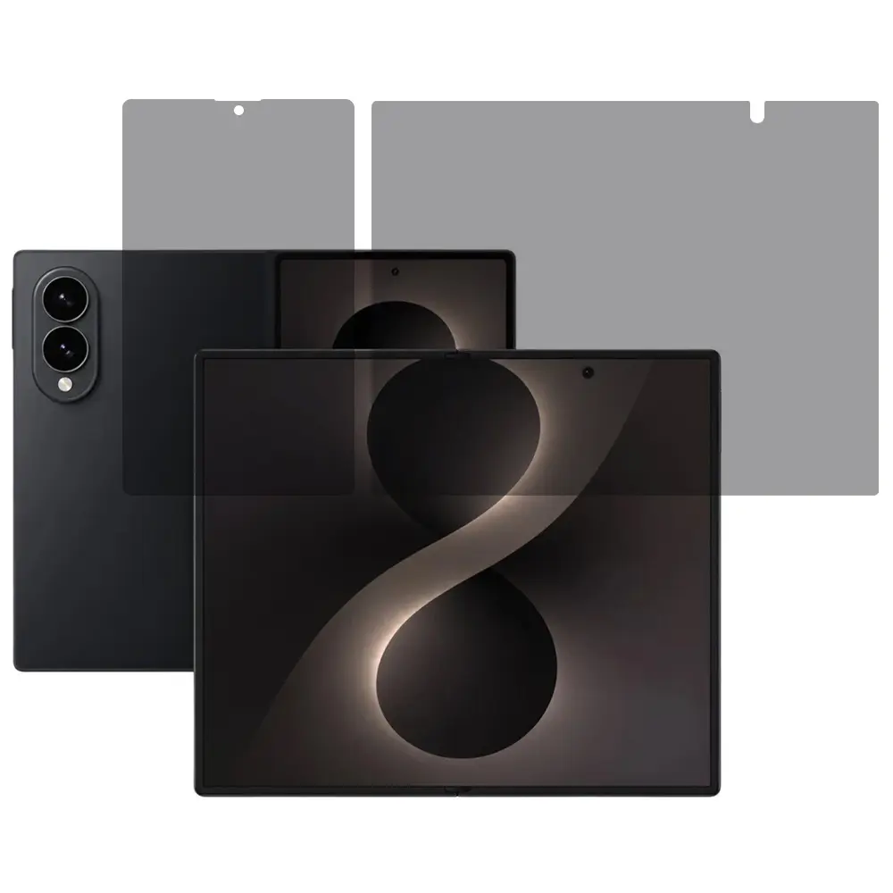 Samsung Galaxy Z Fold 8 Anti-Spy inder- & ydre skærmbeskytter