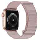 Apple Watch Ultra 49mm 4th Gen nylonrem med velcrolukning, Lyserød