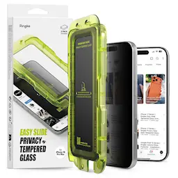 Easy Slide Privacy Glass (2-pack) iPhone 18 Pro Max