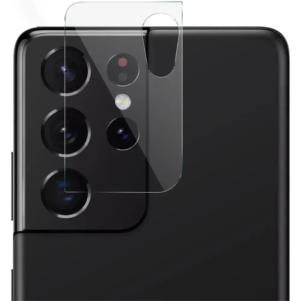 2-pack Härdat Glas Linsskydd Samsung Galaxy S21 Genomskinlig