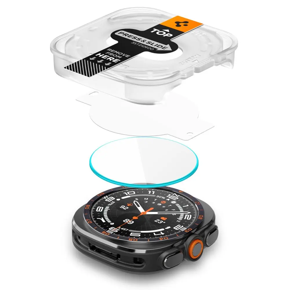 Samsung Galaxy Watch Ultra 2 (2026) Screen Protector EZ Fit GLAS.tR (2-pack)