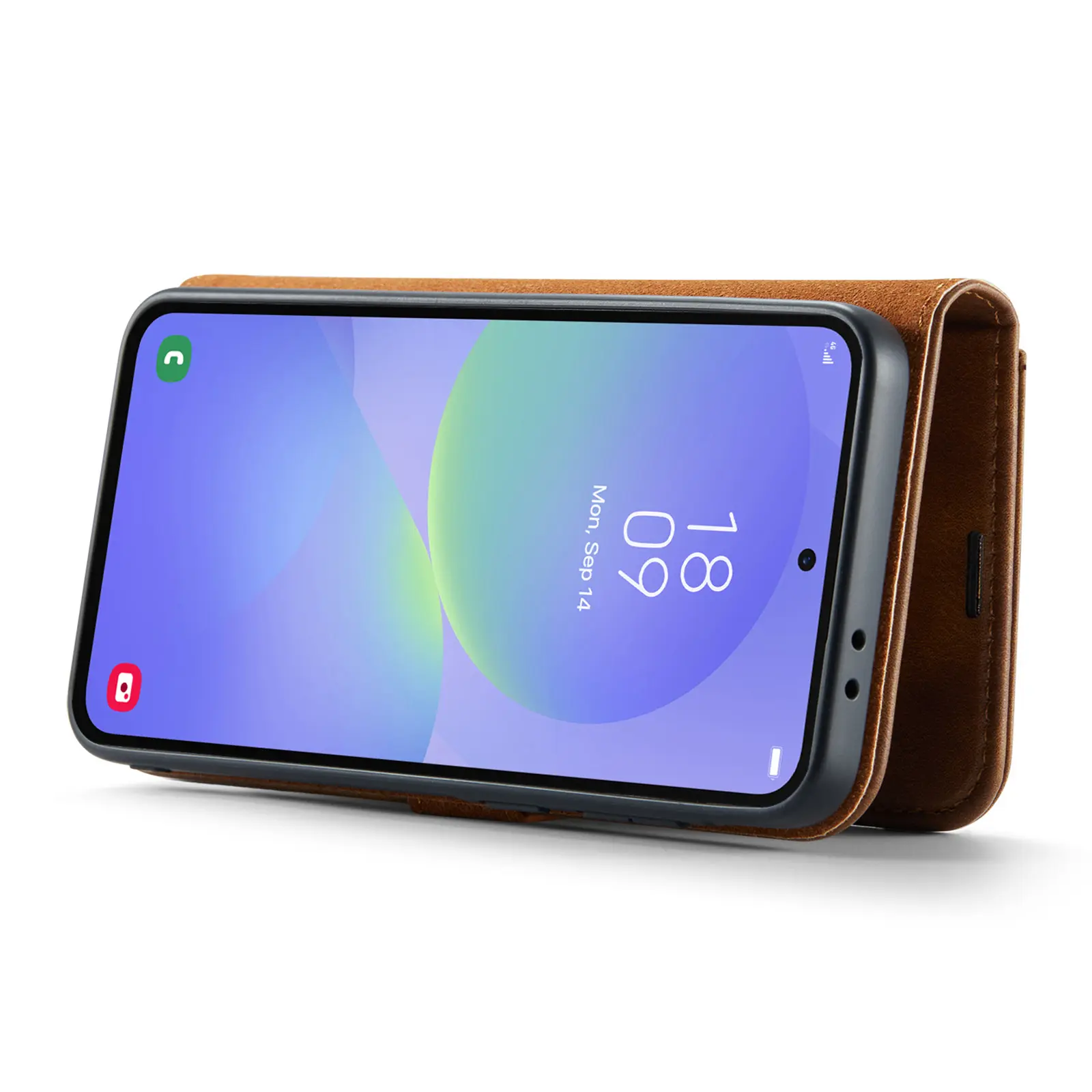 Magnet Wallet Samsung Galaxy A27 Cognac