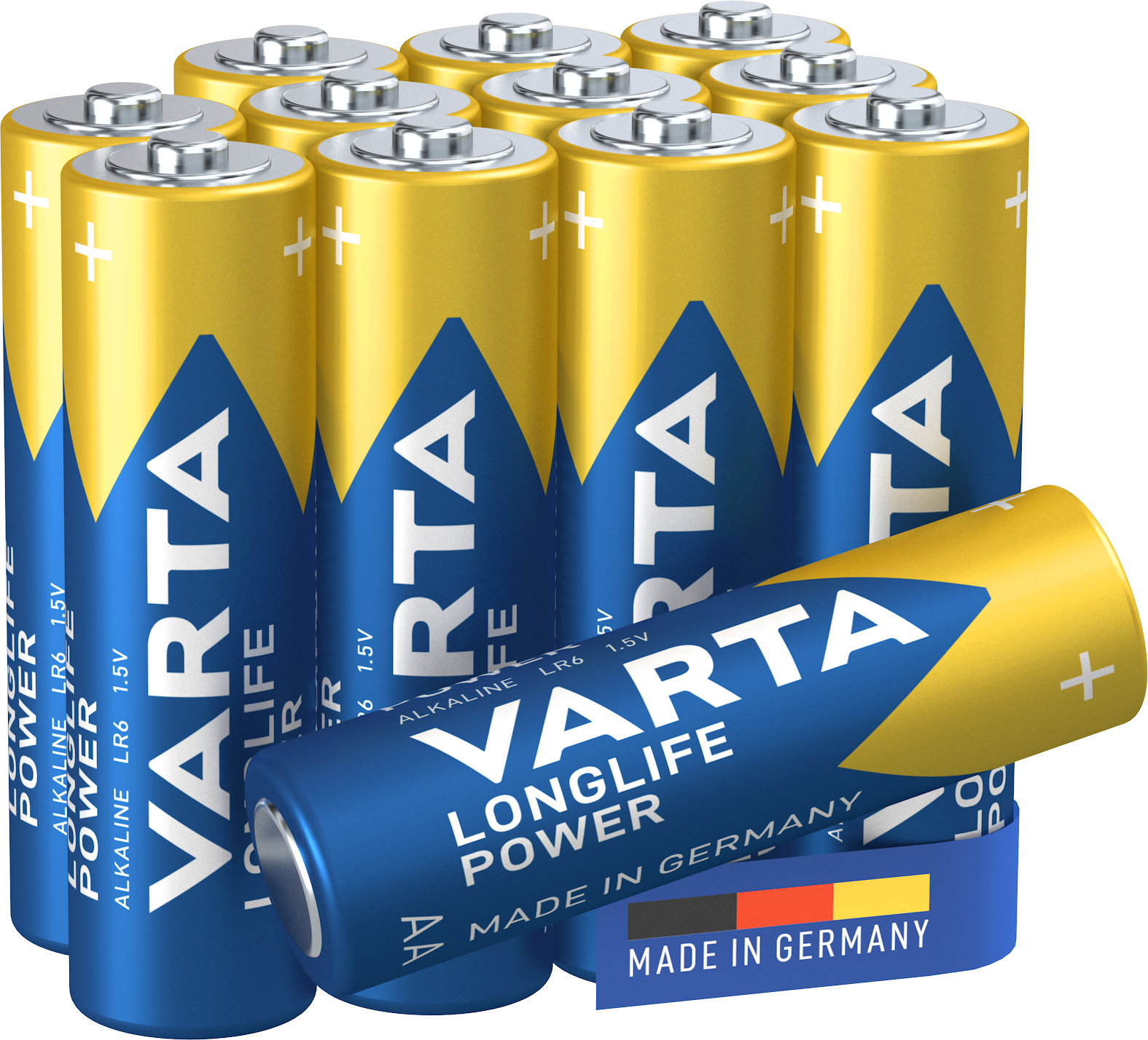 Longlife Power AA-batteri LR6 1.5V (12-pack)