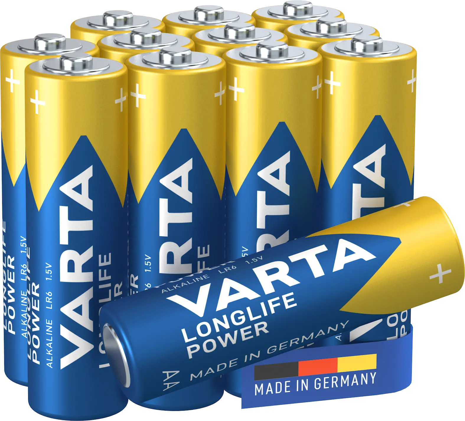 Longlife Power AA-batteri LR6 1.5V (12-pack)