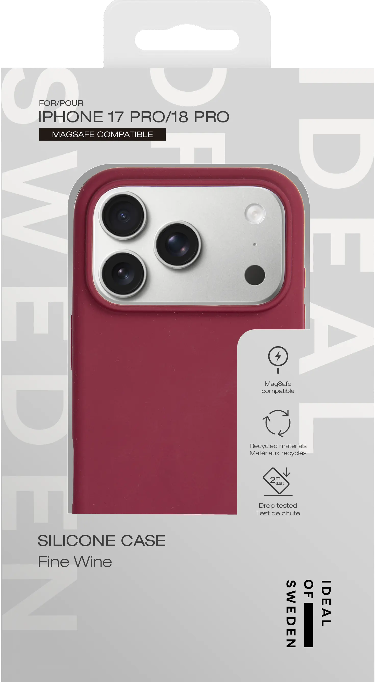 MagSafe Silicone Case iPhone 18 Pro Fine Wine