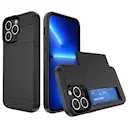 Cover Kortholder iPhone 14 Pro Max Sort