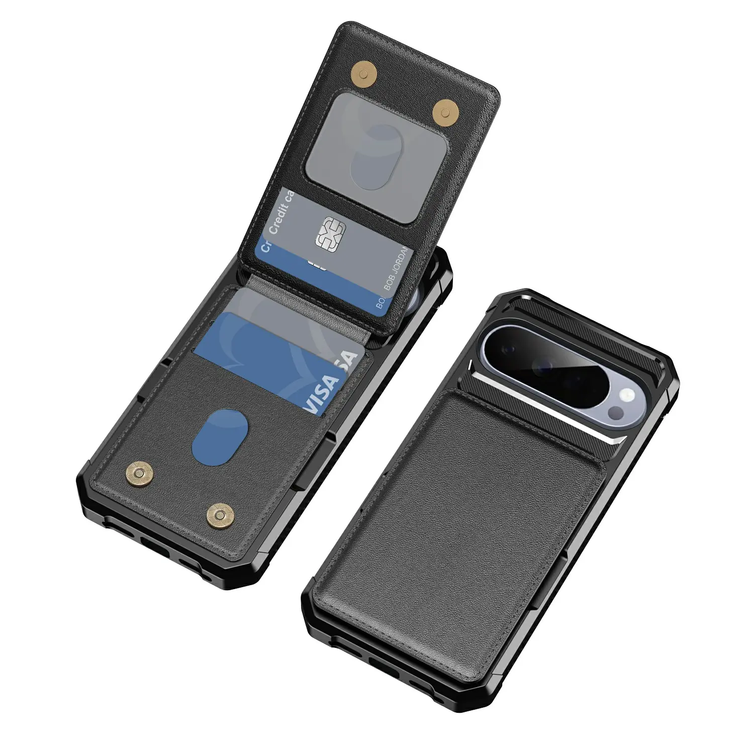 Clean Multi-slot Case Google Pixel 11 Pro Svart
