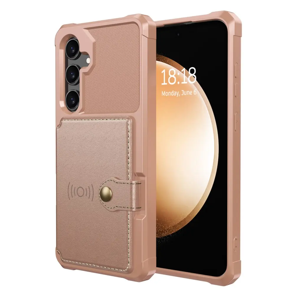 Tough Multi-slot Case Samsung Galaxy S24 Rosa