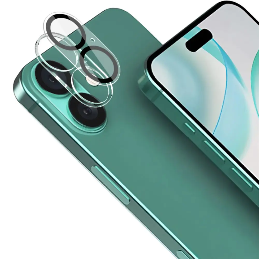 Härdat Glas 0.2mm Linsskydd iPhone 16 Genomskinlig