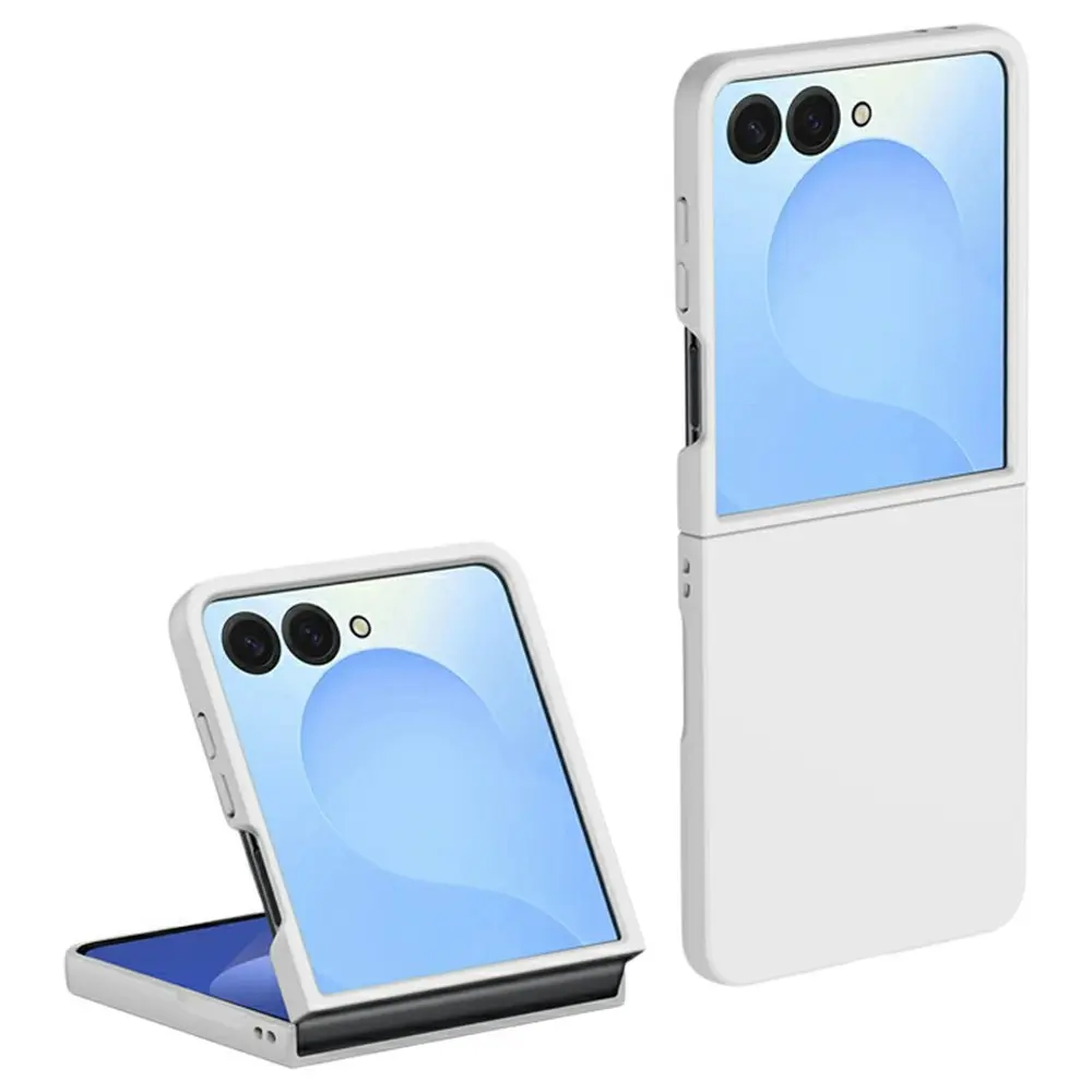 Hard Case Rubberized Samsung Galaxy Z Flip 7 Hvid