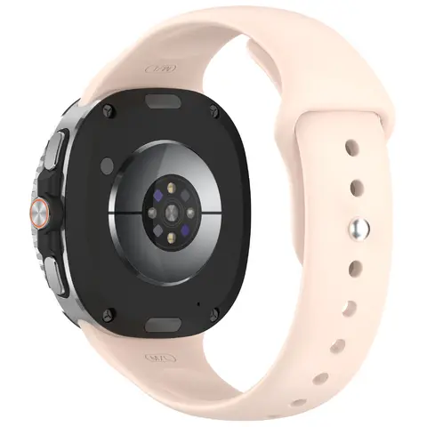 Silikonarmband Samsung Galaxy Watch 8 44mm Ljusrosa