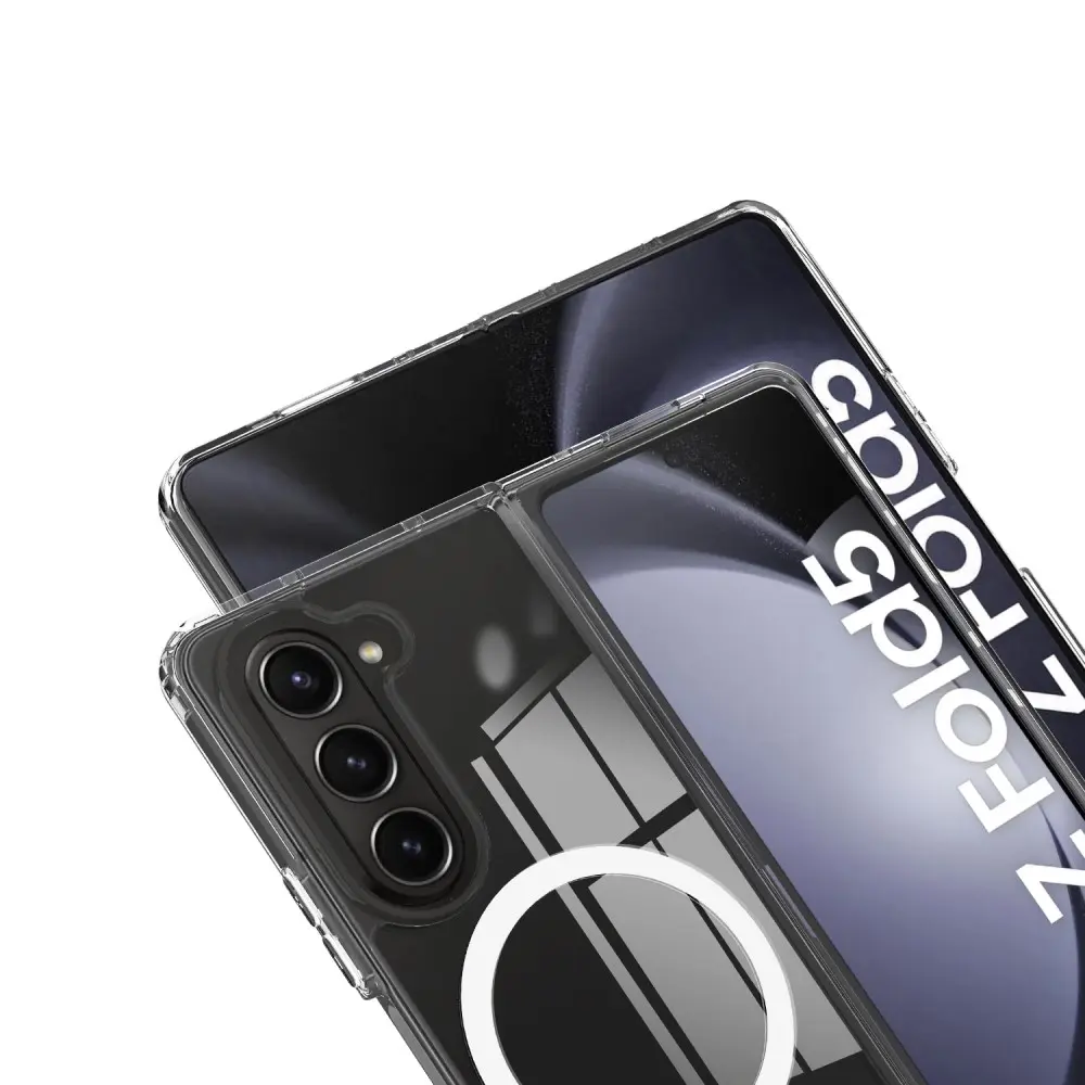 Hybridskal MagSafe Samsung Galaxy Z Fold 5 Genomskinlig