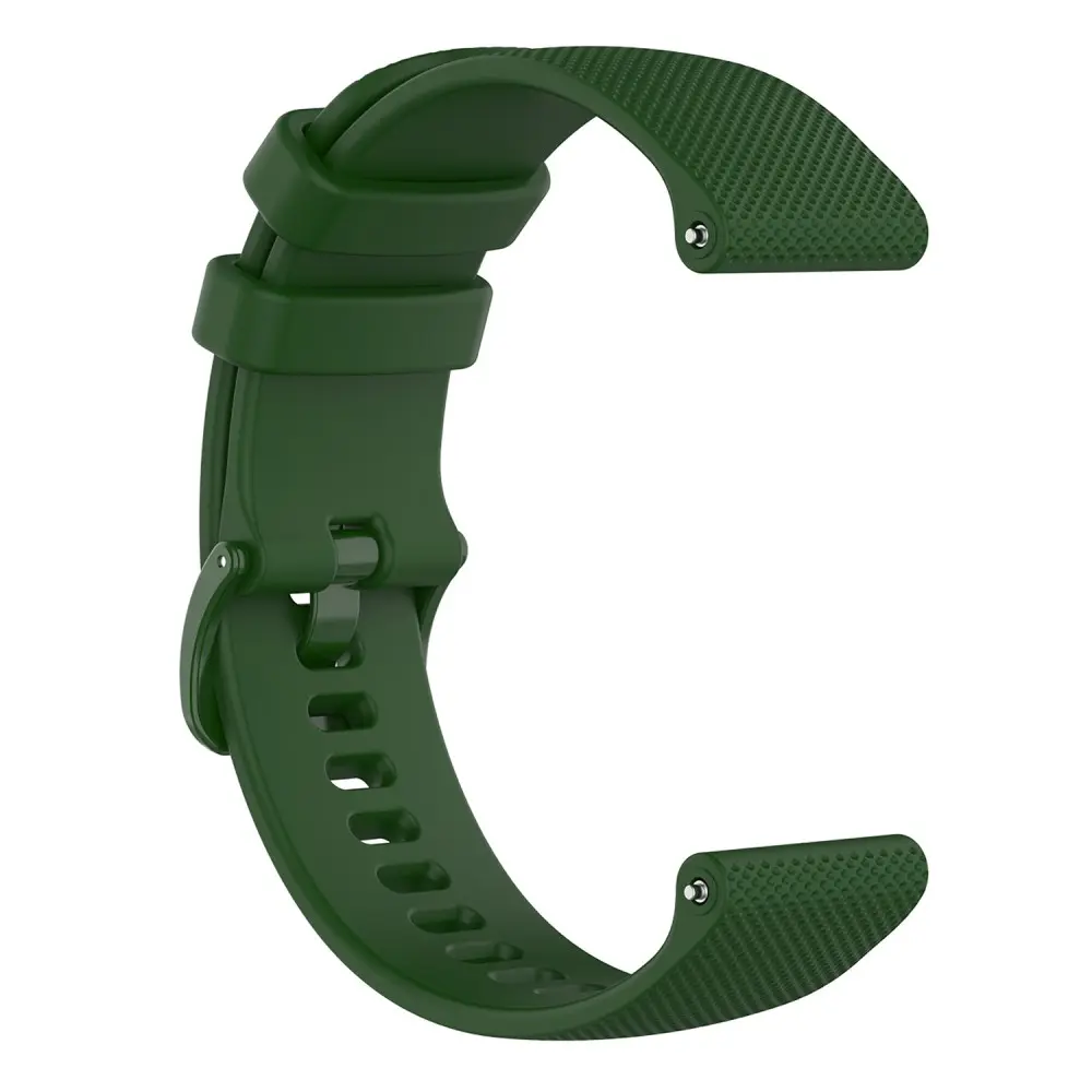 Silikonarmband Garmin Vivoactive 4s Mörkgrön