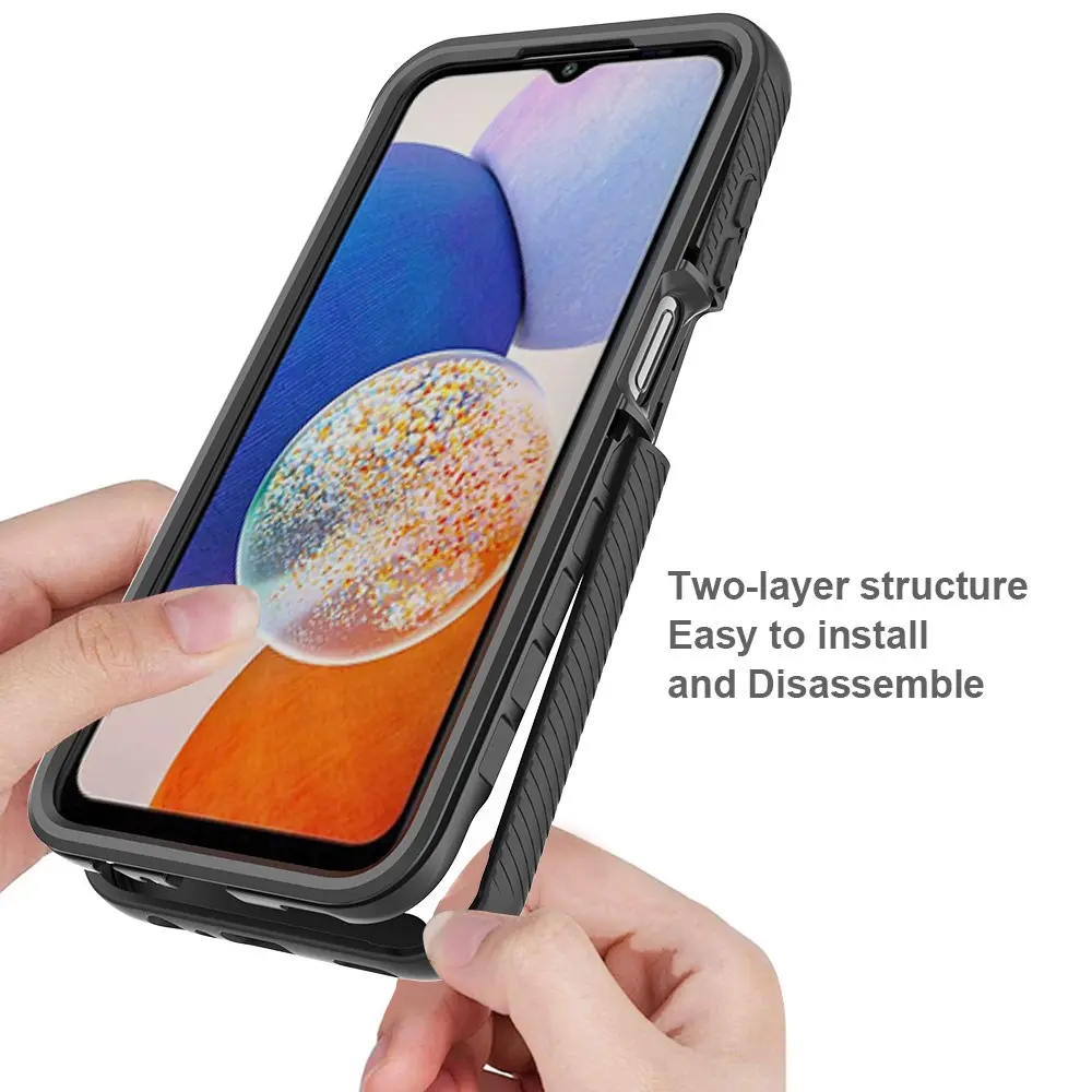 Full Cover Skal Samsung Galaxy A15 Svart