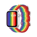 Apple Watch 41mm Series 8 Nato armbånd Rainbow